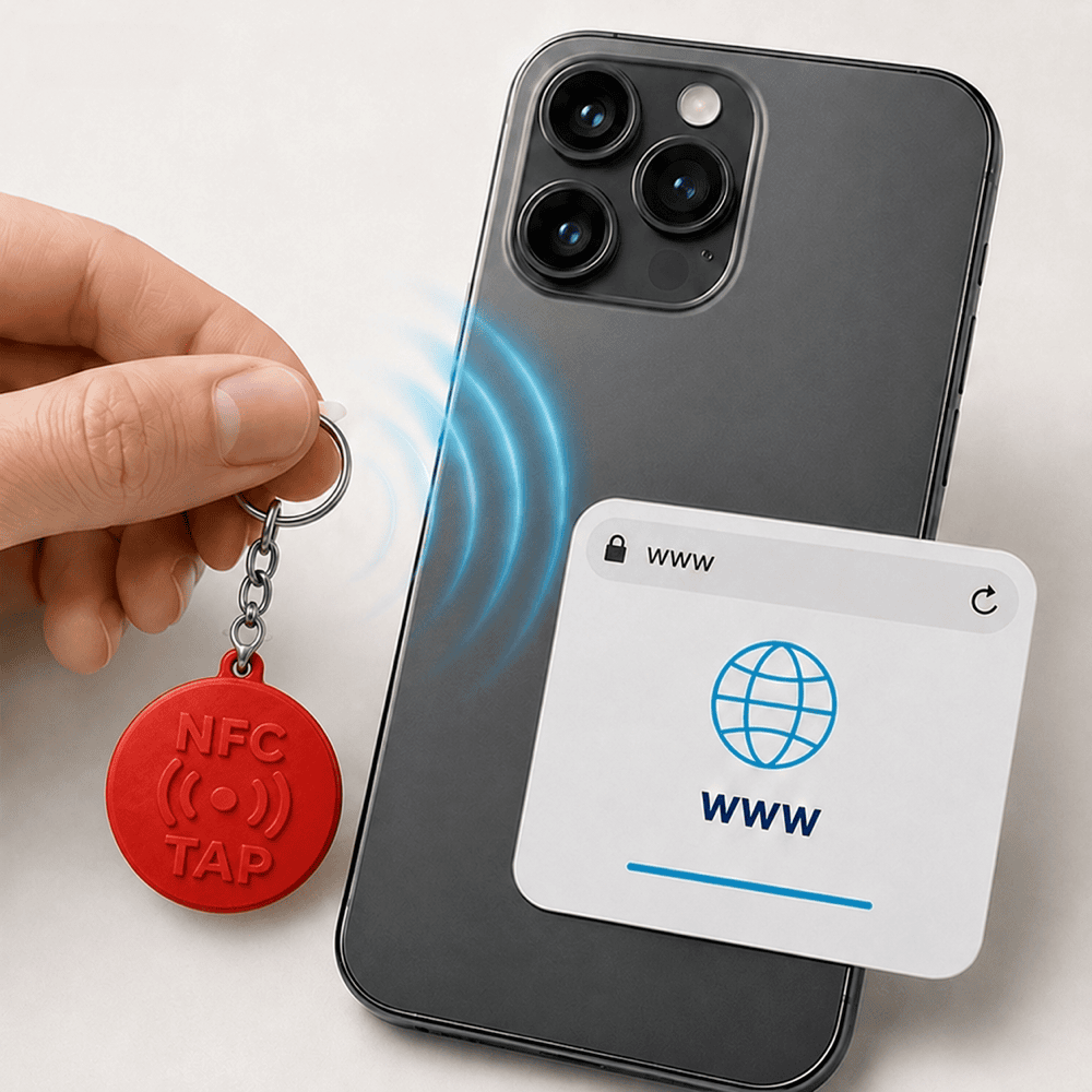 Personalizowane breloki NFC